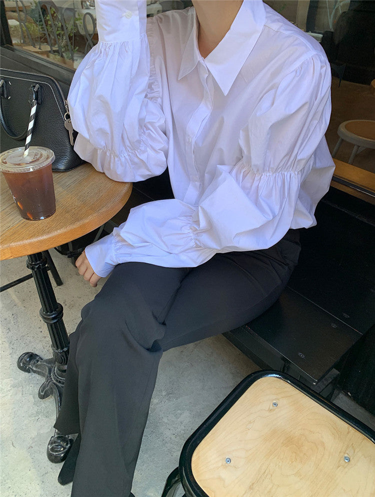 ブラウス シャツ MAMLUK SLEEVE BLOUSE/マムルークスリーブブラウス レディース MAMLUK SLEEVE BLOUSE/マムルークスリーブブラウス（シャツ