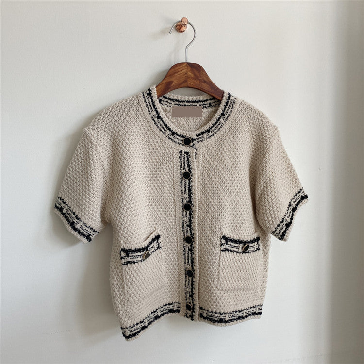 [PRE ORDER]round neck cardigan AL#1071