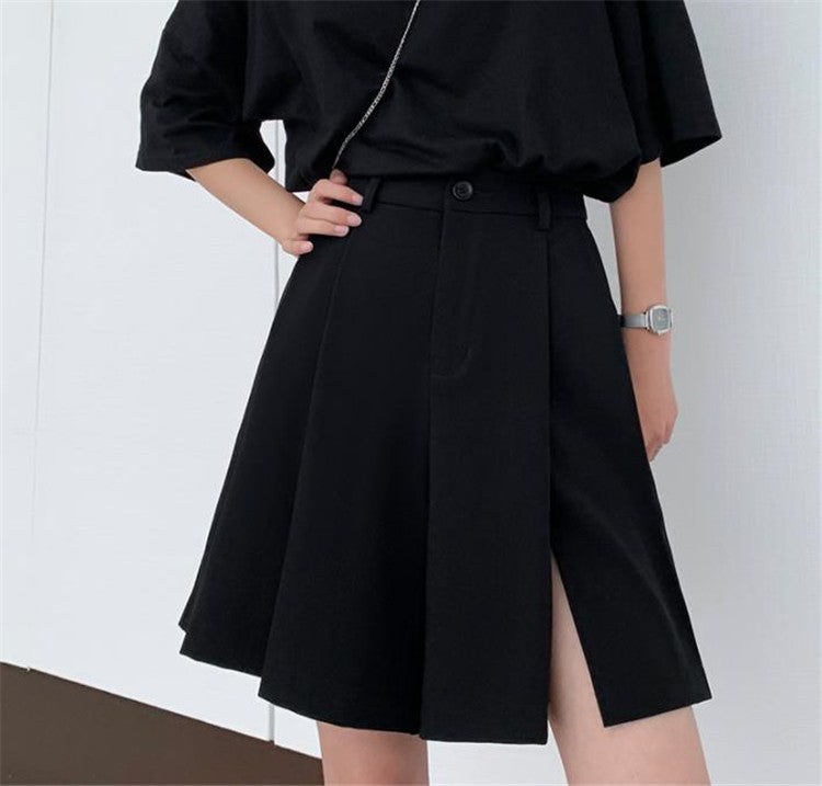 [PRE ORDER]front slit half pants AL#1067