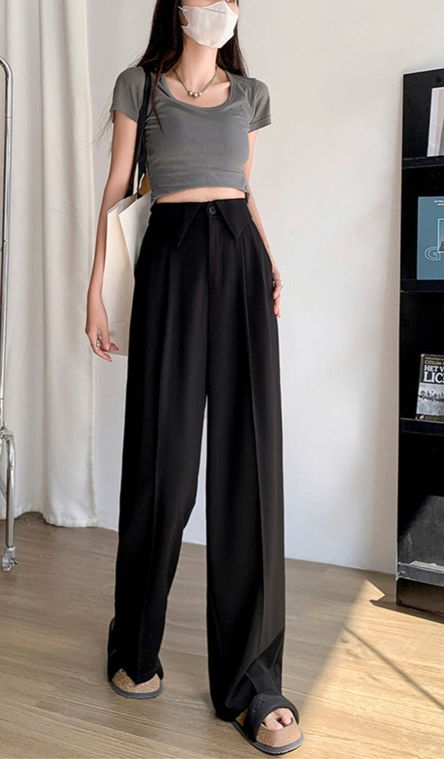 [PRE ORDER]waist design wide pants AL#1059