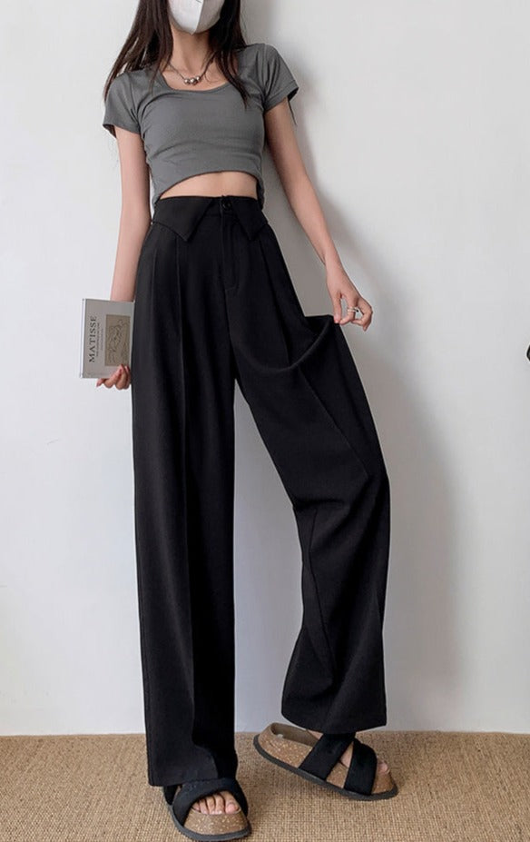 [PRE ORDER]waist design wide pants AL#1059