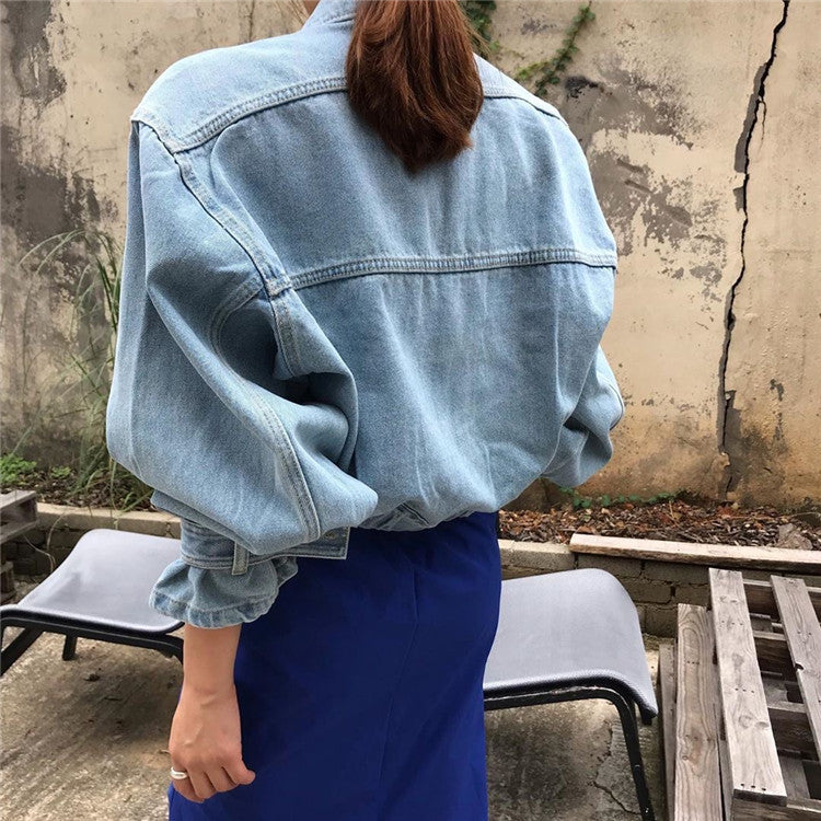 denim short jacket AL#1003