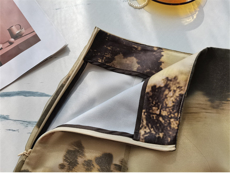retrospective print skirt AL#1007